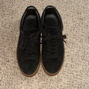 Puma Black Sneakers with Brown Sole